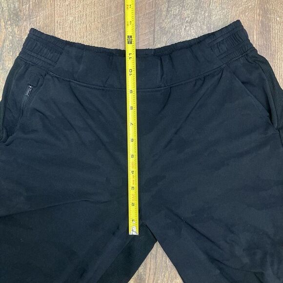 Athleta Black‎ Camouflage Brooklyn Lined Camo Jogger Sweat Pants Athleisure sz 8 - Picture 8 of 11